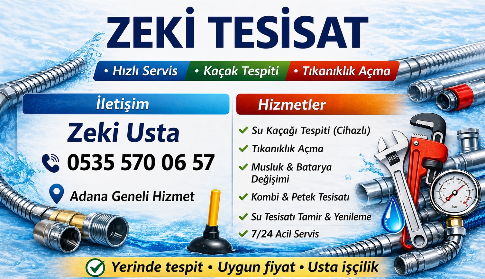 Adana  Su Tesisatçısı